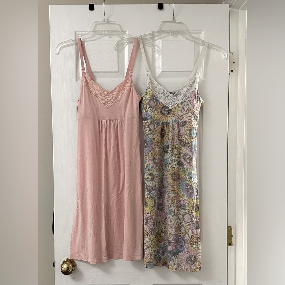 GAP Maternity Modal Nursing Pajama Dress XXS